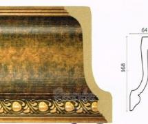 Карниз с орнаментом Decor-Dizayn 129-767 2,4м
