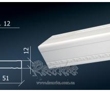 Карниз угловой Decor-Dizayn 142-220 (115) 2,4м
