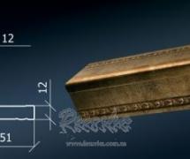 Карниз угловой Decor-Dizayn 142-350 (552) 2,4м