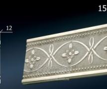 Молдинг с орнаментом Decor-Dizayn 150-937 2,4м