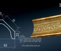 Карниз с орнаментом Арт Багет 168-126 2,4м
