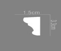 Полиуретановый молдинг MGS 15033 2.40м