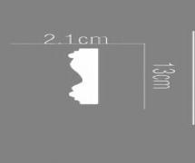 Полиуретановый молдинг MOS 21013 2.40м