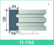 Молдинг фасадный ТМ Фасад Декор П-705 2м.