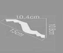 Полиуретановый гибкий карниз KOS 104108 2.40м