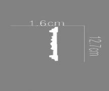 Полиуретановый гибкий молдинг MOS 16127 2.44м