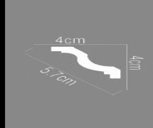 Полиуретановый карниз KGS 40040 2.40м