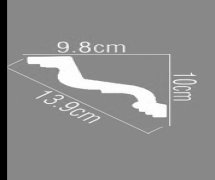 Полиуретановый карниз KGS 98010 2.40м
