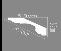 Полиуретановый гибкий карниз KGS 59059 2.40м