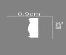 Полиуретановый молдинг MOS 09060 2.40м