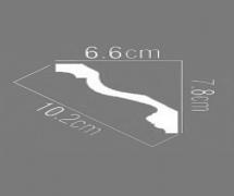 Полиуретановый карниз KOS 66078 2.44м