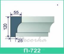 Молдинг фасадный ТМ Фасад Декор П-722 2м.
