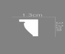 Полиуретановый молдинг MOS 13032 2.40м