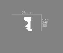 Полиуретановый молдинг MGS 20089 2.44м