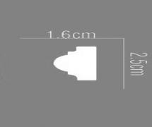 Полиуретановый гибкий молдинг MOS 16025 2.44м