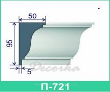 Молдинг фасадный ТМ Фасад Декор П-721 2м.