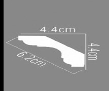 Полиуретановый карниз KGS 44044 2.40м
