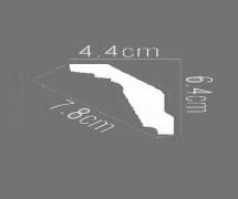 Полиуретановый гибкий карниз KOS 44064 2.40м