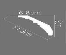 Полиуретановый гибкий карниз KOS 68090 2.40м