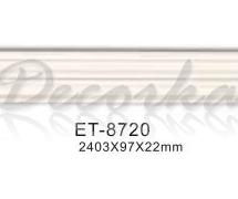 Молдинг с гладким профилем Classic Home ET-8720 2,4м