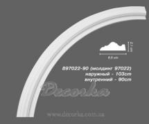 Потолочный бордюр Decomaster 897022-90
