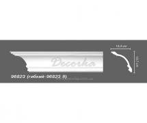 Карниз с гладким профилем Decomaster 96823