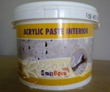 Акриловая шпатлевка для внутренних поверхностей Acrylic Paste Interior 25кг