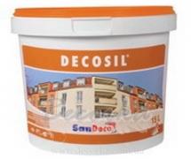 Профессиональная -высококачественная силиконовая фасадная краска Decosil 5л