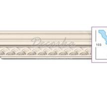 Карниз с орнаментом Classic Home ET-88235 2,39м