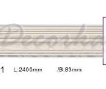 Карниз с гладким профилем Classic Home ET-85101 2,4м