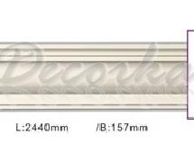 Карниз гибкий с гладким профилем Classic Home ET-8545Q 2,44м