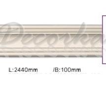 Карниз гибкий с гладким профилем Classic Home ET-8546Q 2,44м