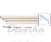 Карниз с гладким профилем Classic Home ET-8549 2,4м