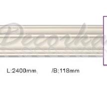 Карниз гибкий с гладким профилем Classic Home ET-8555Q 2,4м