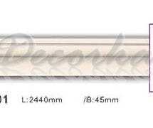 Карниз с гладким профилем Classic Home ET-85601 2,44м