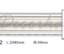 Карниз с гладким профилем Classic Home ET-85622 2,44м