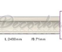 Карниз с гладким профилем Classic Home ET-8591 2,4м