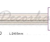 Молдинг гибкий с гладким профилем Classic Home ET-8710Q 2,4м