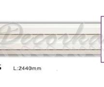 Молдинг с гладким профилем Classic Home ET-8765 2,44м