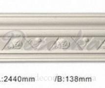 Карниз с орнаментом Classic Home ET-88176 2,44м