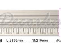 Карниз с орнаментом Classic Home ET-88249 2,39м