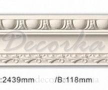 Карниз с орнаментом Classic Home ET-88257 2,43м