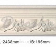 Карниз с орнаментом Classic Home ET-88269 2,43м