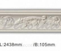 Карниз с орнаментом Classic Home ET-88302 2,43м