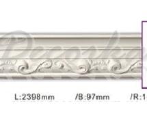 Карниз с орнаментом Classic Home ET-8842 2,39м