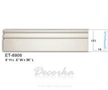 Плинтус гибкий Classic Home ET-8906Q 2,44м
