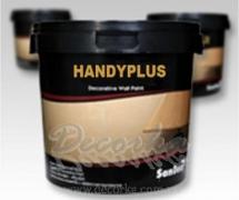 Декоративное покрытие лазурь с эффектом перламутра HANDYPLUS (silver) 2,5кг