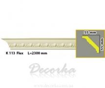 Карниз гибкий с орнаментом Harmony K 113 Flex 2,3 м