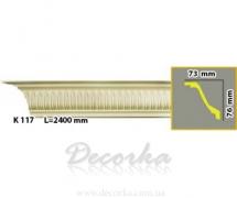Карниз гибкий с орнаментом Harmony K 117 Flex 2,4 м