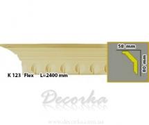 Карниз гибкий с орнаментом Harmony K 123 Flex 2,4 м